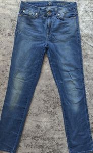 7 for all mankind 29 short  karah straight jeans